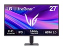 Monitor LG 27G411A-B, 27"/FHD/IPS/144Hz/HDMI/DP/USB/Headphones-out