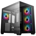 Case DeepCool CG530 4F, 4 Fan ARGB, Vidrio Templado, S/Fuente USB 3.0, Black.