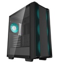 Case DeepCool CC560 V2, 4 Fan LED, Vidrio Templado, S/Fuente USB 3.0, Black.
