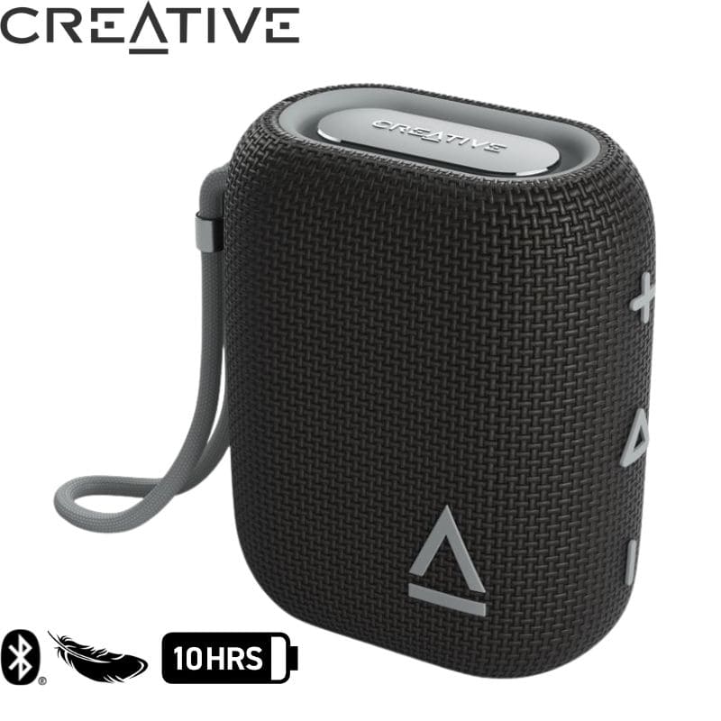 Parlante Creative Muvo Flex Auracast 10wp / Mic / Bt 5.3 / Ipx67 / 10h / Usb-C Black
