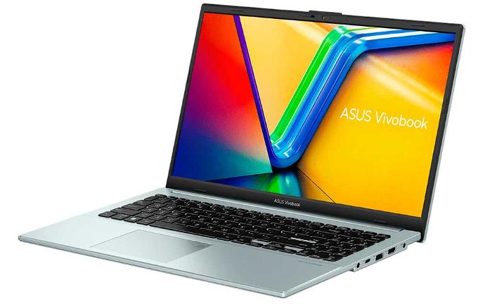 Laptop Asus Vivobook E1504FA-BQ547 Ryzen 5 7520U 2.8/4.3GHz, 15.6” - FHD | RAM 16Gb DDR5 | SSD 512Gb  | AMD Radeon Graphics | Español | FreeDos.