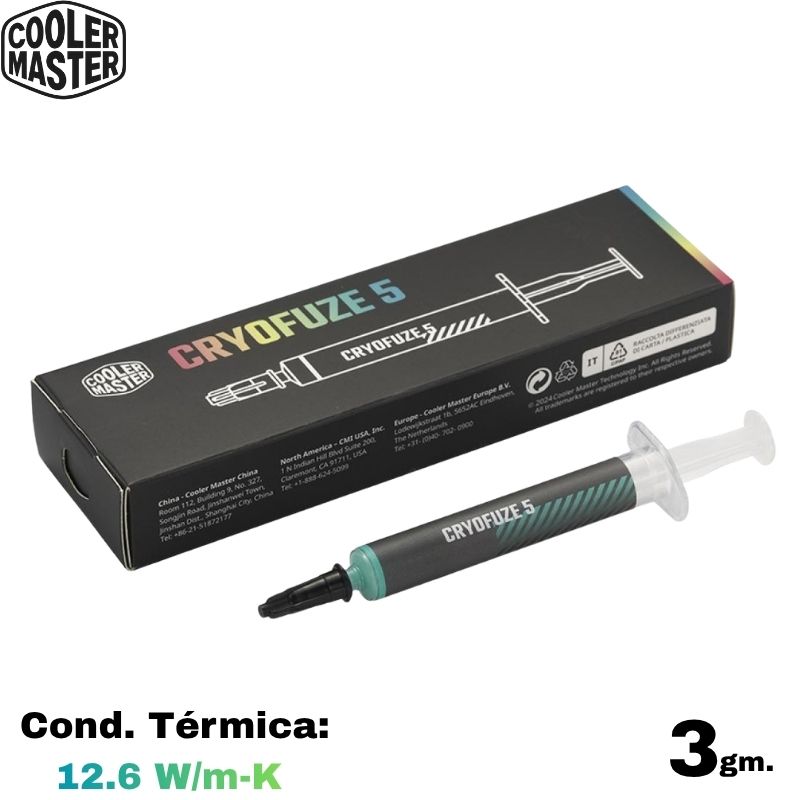 Pasta Térmica Cooler Master, Cryofuze 5 Green.