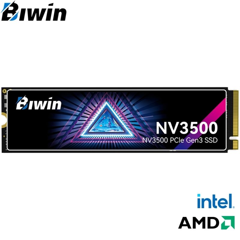 Unidad de Estado Solido Biwin NV3500, M.2 512GB NVMe, PCIe. Gen. 3x4.