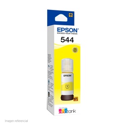 [T544420-AL] Botella de Tinta Epson T544, Amarillo, 65ML, (T544420-AL) Caja.
