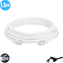 [KNT-948] Cable de Red CAT6, Blanco, 1.5mt.