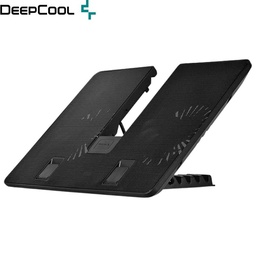 [DP-N214A5_UPAL] Cooler DeepCool U-PAL, 2 Fan, 1 Ports USB 3.0, 5 Niveles, 14"-15.6", Black.