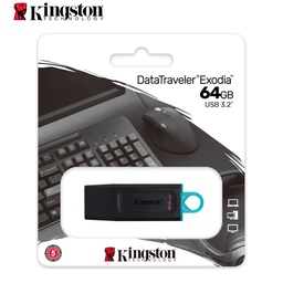 [DTX/64GB] Memoria Flash USB Kingston DataTraveler Exodia 64GB, USB 3.2 Gen 1