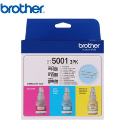 [BT5001(C,M,Y)] Tinta Brother BT 5001 Pack 3 Tintas  (Cyan,Yellow,Magenta)