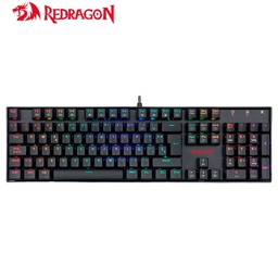 [K551-RGB] Teclado Mecánico Redragon MITRA K551-RGB Black, Switch Red, Español