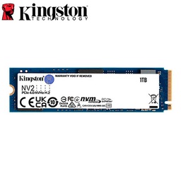 [SNV2S/1000G] Unidad en Estado Solido Kingston NV2 NVME PCIE 4.0 1000GB (1TB) (SNV2S/1000G)