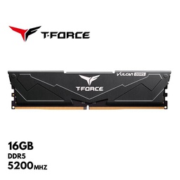 [FLBD516G5200HC40C01] Memoria Ram TeamGroup  T-FORCE VULCAN DDR5 16GB DDR5-5200 MHz, CL40, 1.25V