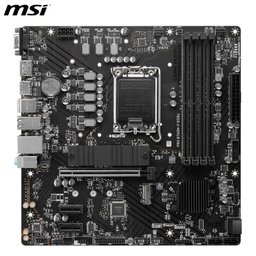 [PRO B760M-P DDR4] Motherboard MSI PRO B760M-P DDR4, Chipset Intel B760, LGA1700, HDMI, DP, VGA, mATX.