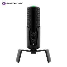 [PMI-301] Micrófono Primus Gaming ETHOS 300P, USB Streaming, 4 Patterns, Black.ing Supercardioide Black.