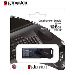 [DTXON/128GB] Memoria USB Kingston DataTraveler Exodia Onyx, 128GB USB 3.2 Gen 1, Negro Mate