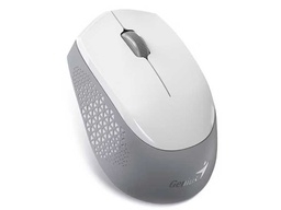 [31030034400] Mouse Genius NX-8000S BT Wireless/Bluetooth Blueeye Silent Ergonómico White/Grey.