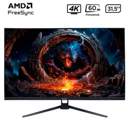 [TE3252S] Monitor Plano Teros TE-3252S, 31.5&quot; 4K UHD VA LED, 60 Hz, 1ms, HDMI, DP, Audio
