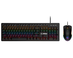 [FORGE GK300 COMBO BLUE US] Combo Gaming MSI Forge GK300 Blue US, Teclado, Mouse.