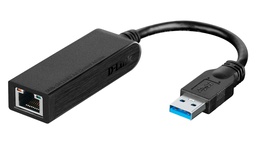 [DUB-1312] Adaptador de Red D-Link DUB-1312, USB 3.0 a Ethernet Gigabit 1-Puerto RJ45.