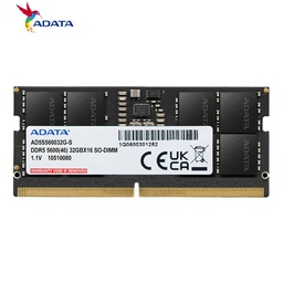 [COAADVAD5S56008G-S] Memoria Ram SODIMM - Adata Premier 8GB, DDR5-5600MHz, CL40, 1.1V, 262-pin.