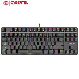 [CBX-GK1002] Teclado Mecánico Cybertel EXPLORER CBX-GK1002, RGB, Switch Marron.