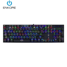 [ENK1003] Teclado Mecánico Enkore ROYALE ENK1003, RGB, Switch Blue.