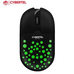 Mouse Cybertel SKIPOL CYB-M705-3M, Wireless/Bluetooth/Recargable, Black.