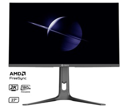 [TE-2753G] Monitor plano Teros TE-2753G, 27" QHD IPS, 180 Hz, 1 ms, HDMI, DP, PIVOT