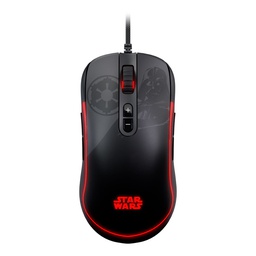 [PMO-S203DV] Mouse Gaming Primus Darth Vander GLADIUS 12400T, Sensor PixArt 12400Dpi, RGB, Black USB.