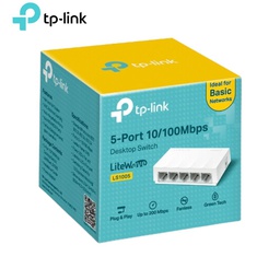 [LS1005] Switch Tp-Link LS1005, 5Port Ethernet 10/100 Mbps, Plástico.