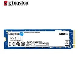 [SNV3S/500G] Unidad en Estado Solido Kingston 500GB NV3 PCIe 4.0 NVMe M.2 SSD