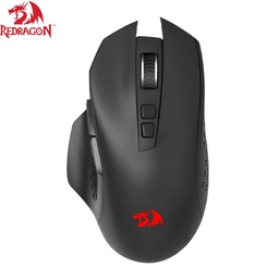 [M656] Mouse Redragon GAINER M656 RGB 4,000 dpi, 7 Botones, Wireless.
