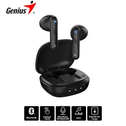 [31710025402] Audífono Inalámbricos Genius HS-M905BT True Wireless Bt, Black.
