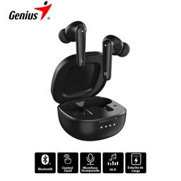 [31710023400] Audífono Inalámbricos Genius HS-M910BT True Wireless Bt, Black.