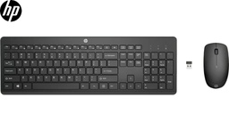[1Y4D0UT#ABM] Teclado y Mouse, HP 235, Inalámbrico, USB, Black.