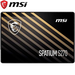 [SPATIUM S270 SATA 2.5 960GB] Unidad de Estado Solido MSI SPATIUM S270 SATA 2.5&quot; 960GB, SATA III 6.0 Gbps