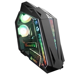 [TE-1314G] Case Gamer Teros TE-1314G, Mid Tower, USB 3.0 / USB 2.0, Audio, Ventilador ARGB, Negro.