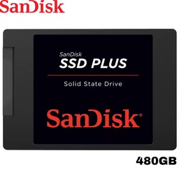 [SDSSDA-480G-G26] Unidad de Estado Solido SanDisk Plus, 480GB, SATA 6Gb/s, 2.5&quot;, 7mm.