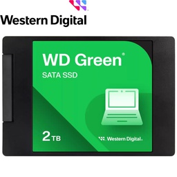 [WDS200T2G0A-00CMW0] Unidad en Estado Solido Western Digital Green, WDS200T2G0A, 2TB, SATA 6Gb/s, 2.5", 7mm.